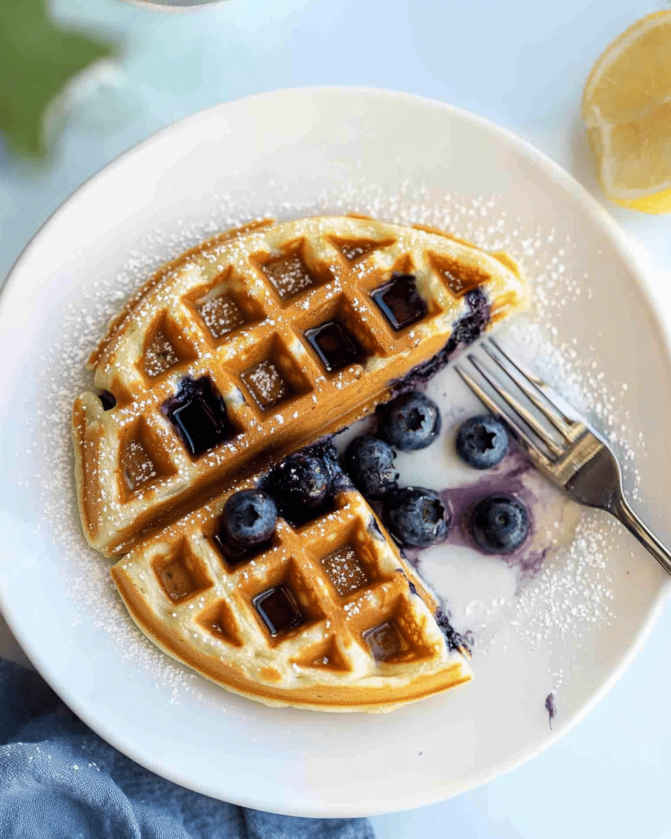 Blueberry Waffles