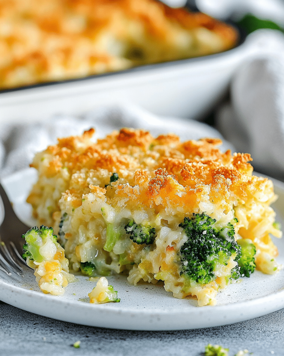 Broccoli Rice Casserole