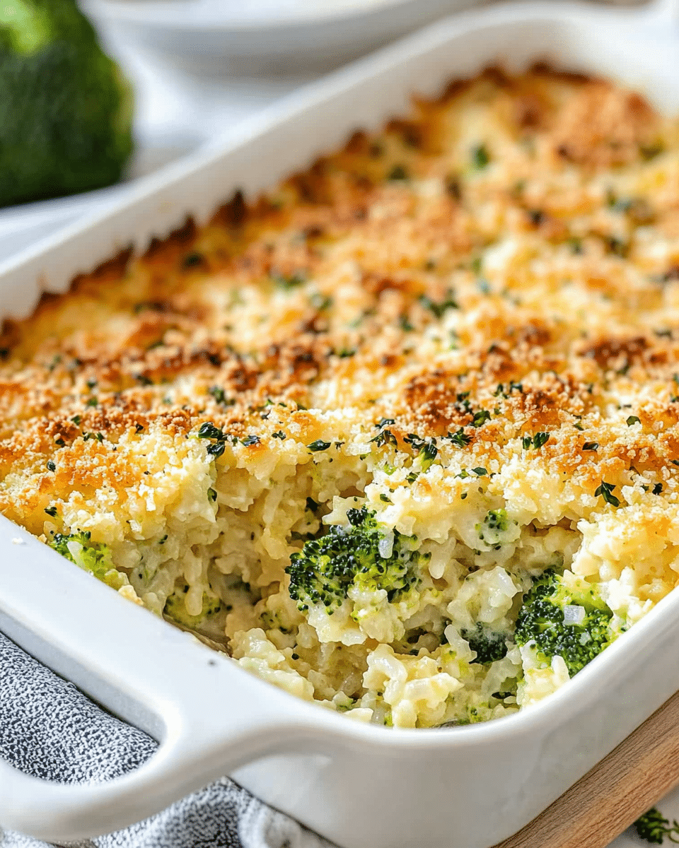 Broccoli Rice Casserole