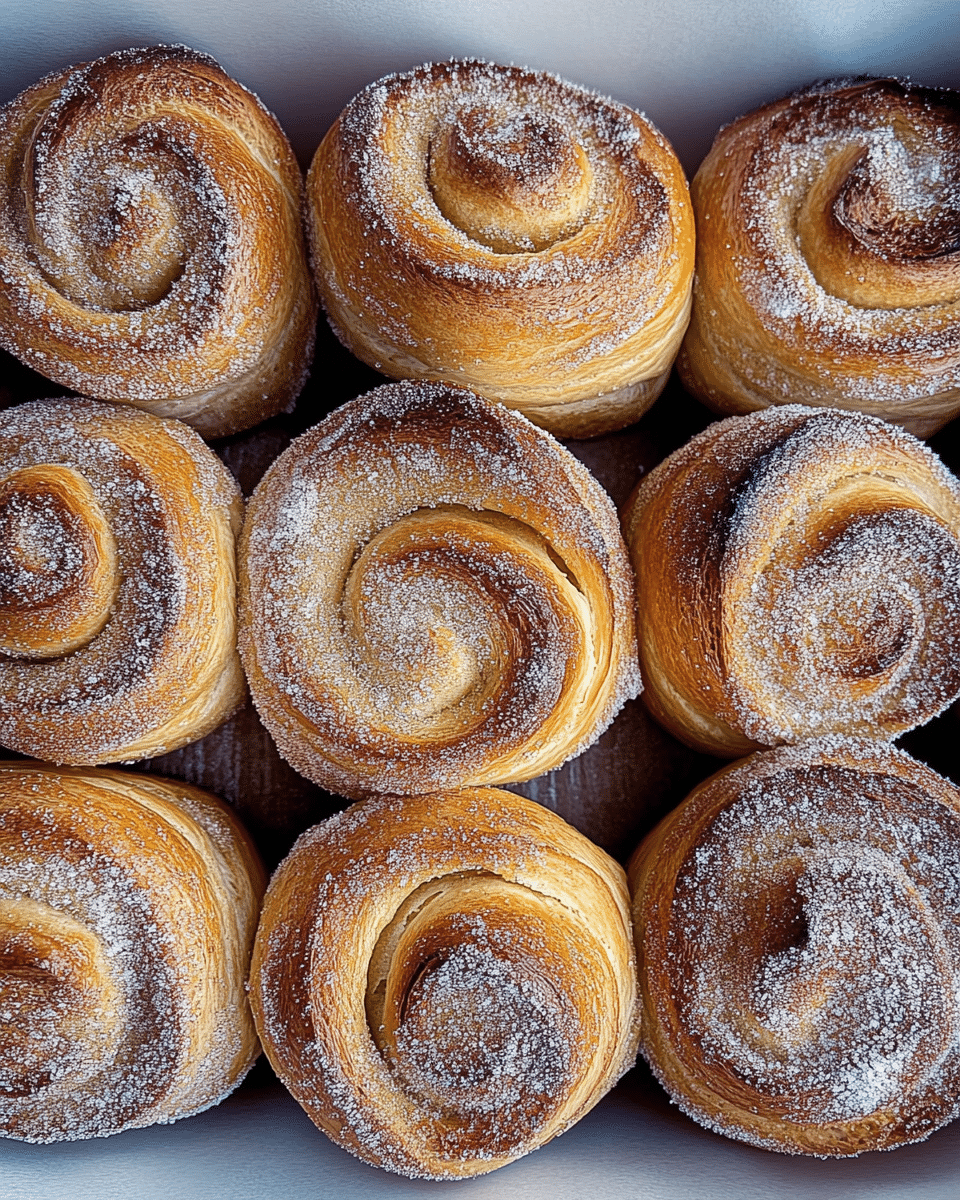 Brown Butter Cinnamon Sugar Pumpkin Brioche Buns