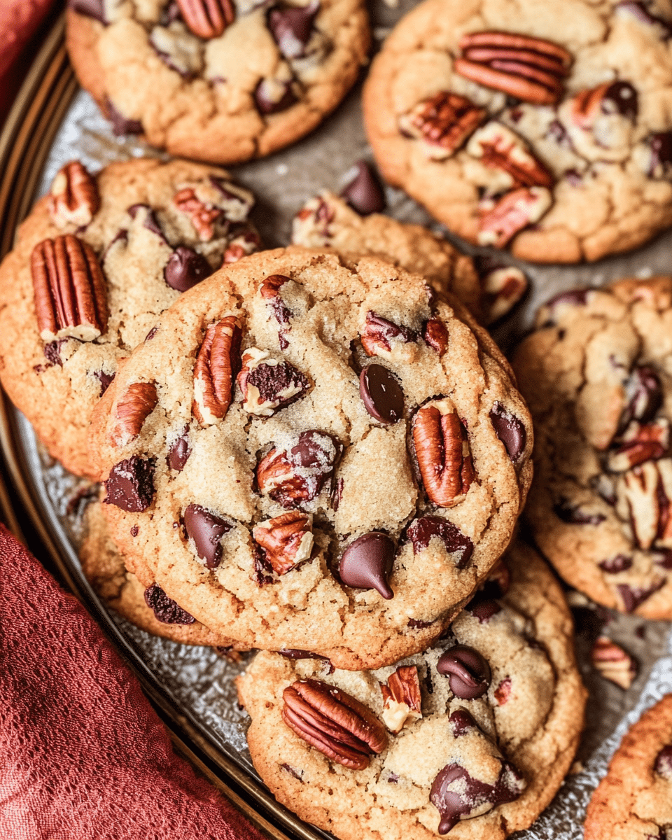 Brown Butter Pecan Chocolate Chip Cookies