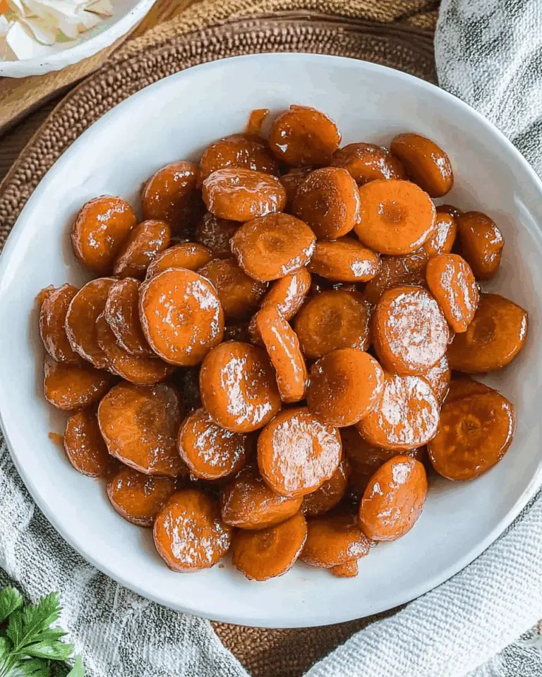 Brown Sugar Glazed Carrots