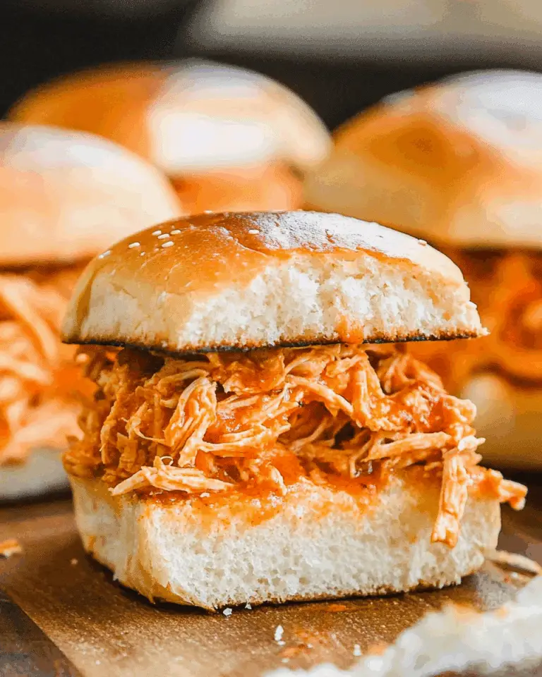 Buffalo Chicken Sliders