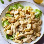 Caesar Pasta Salad with Grilled Chicken