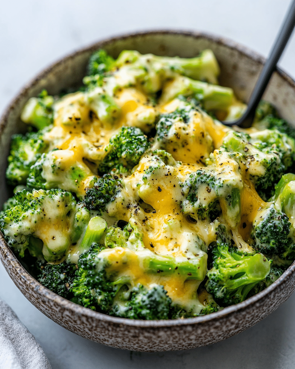 Cheesy Broccoli My Easy Plate