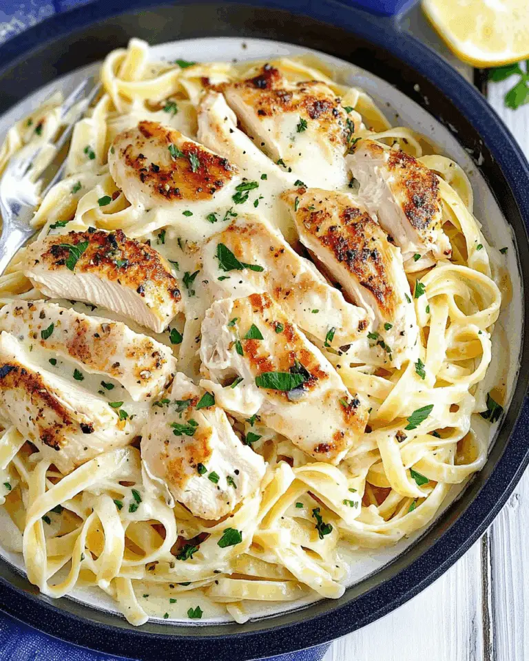 Chicken Fettuccine Alfredo