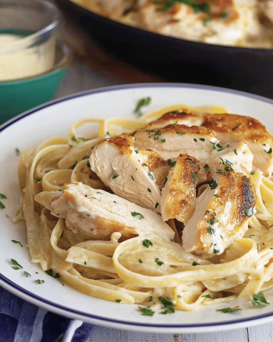 Chicken Fettuccine Alfredo