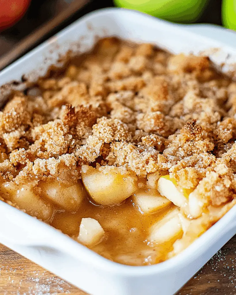 Classic Apple Crumble