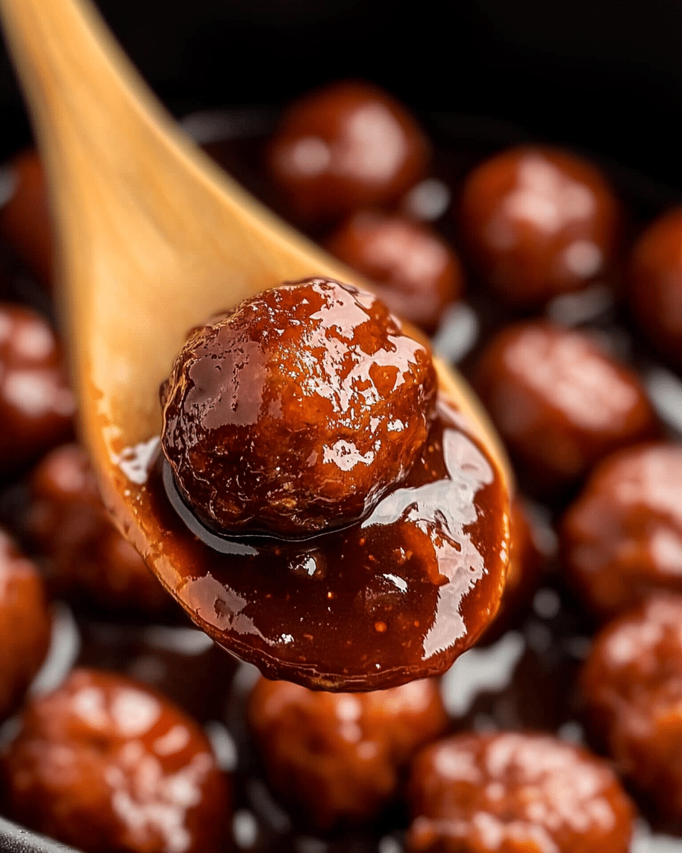 3 Ingredient Cocktail Meatballs