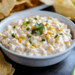 Grilled Corn and Green Chile Dip
