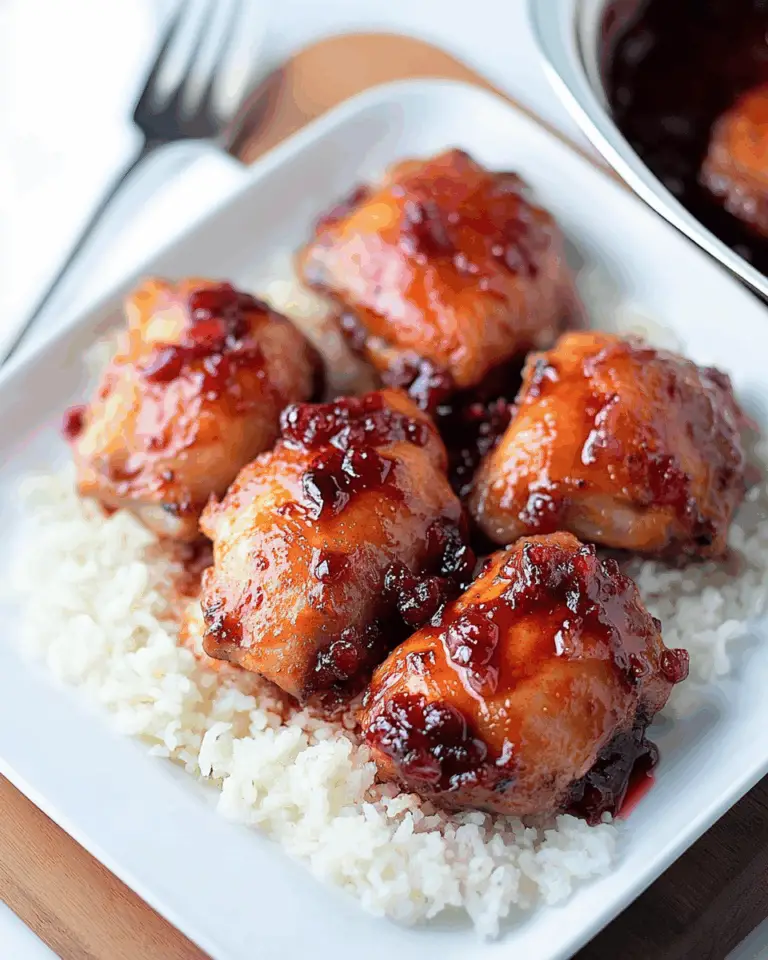 Cranberry Chicken