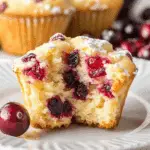 Cranberry Cream Cheese Muffins
