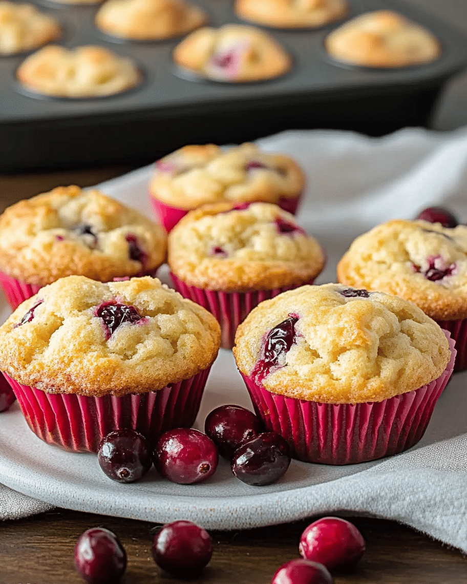 Cranberry Cream Cheese Muffins