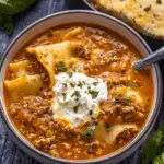 Beef Lasagna Soup