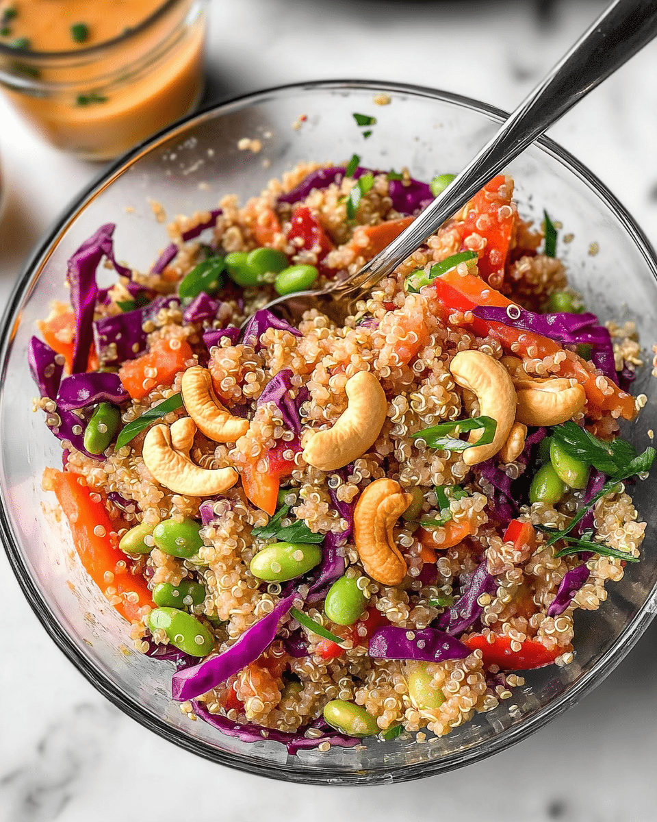 Crunchy Thai Quinoa Salad