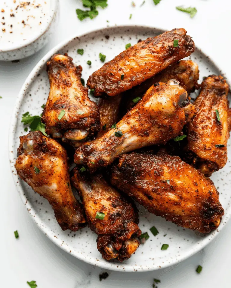 Dry Rub Baked Wings