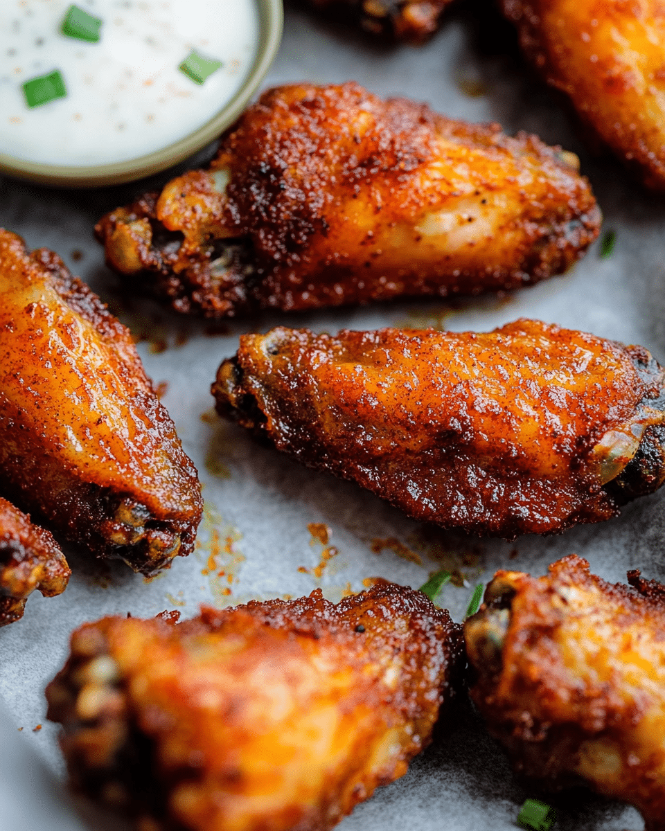 Dry Rub Baked Wings