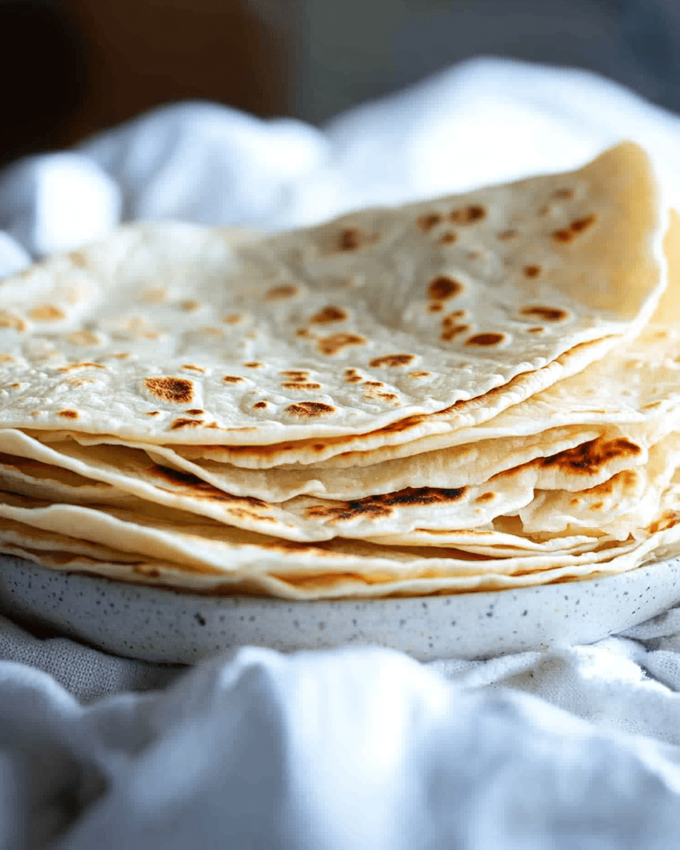 Homemade Flour Tortillas