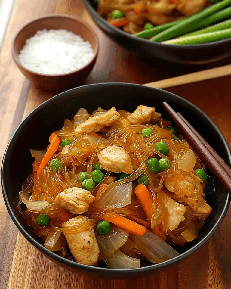 Glass Noodle Stir Fry