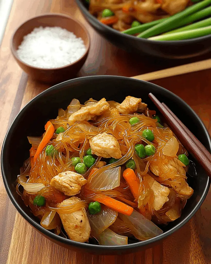 Glass Noodle Stir Fry