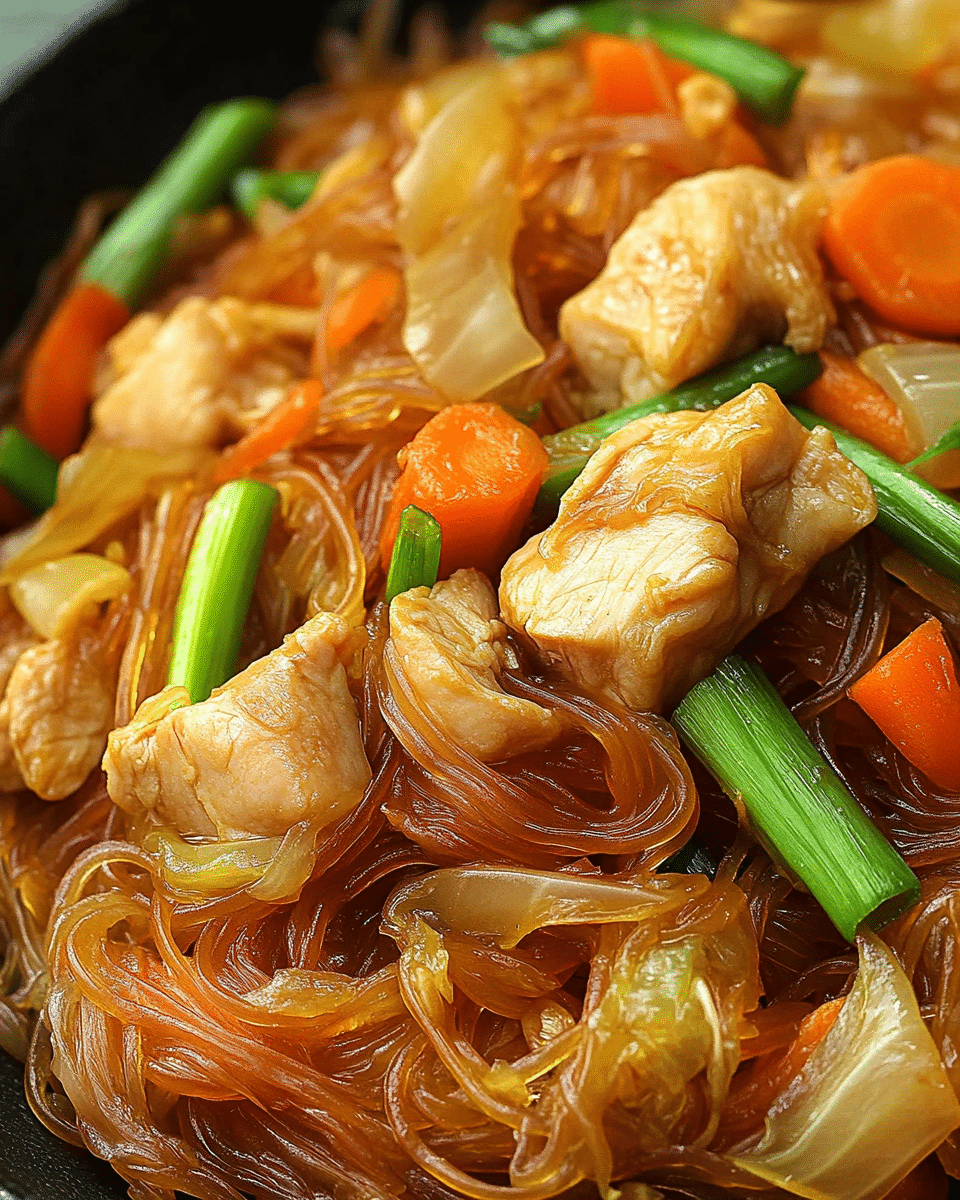 Glass Noodle Stir Fry