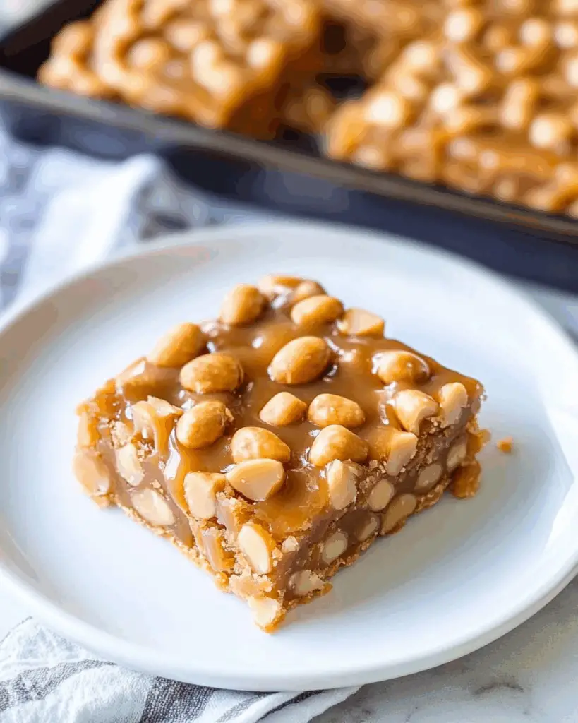 Gooey Butterscotch Nut Bars