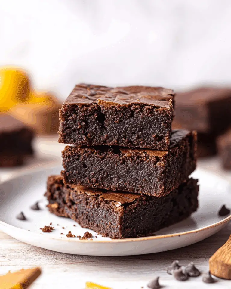 Homemade Pumpkin Brownies