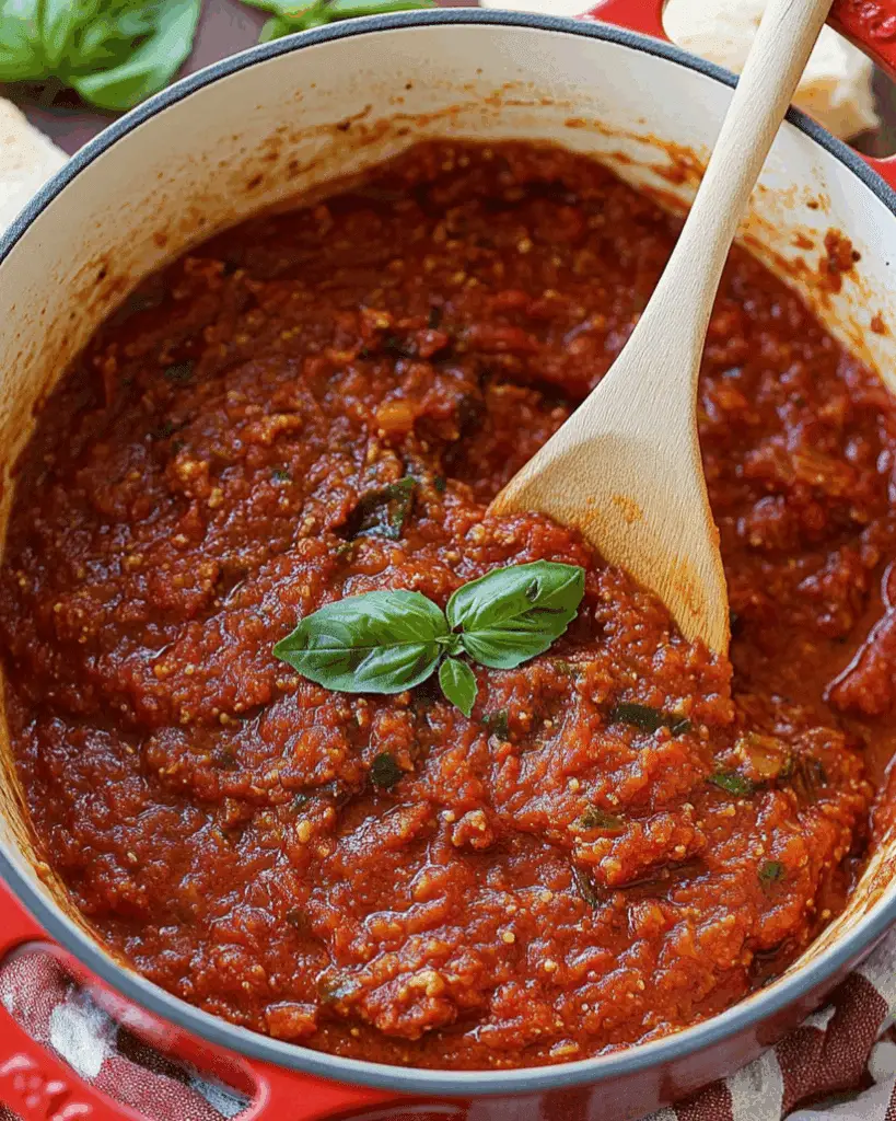 Homemade Spaghetti Sauce