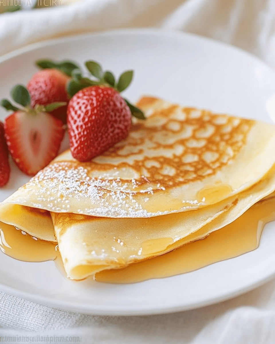 Honey Butter Crêpes