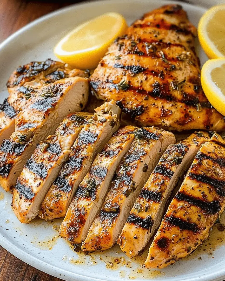 Italian Grilled Chicken Marinade