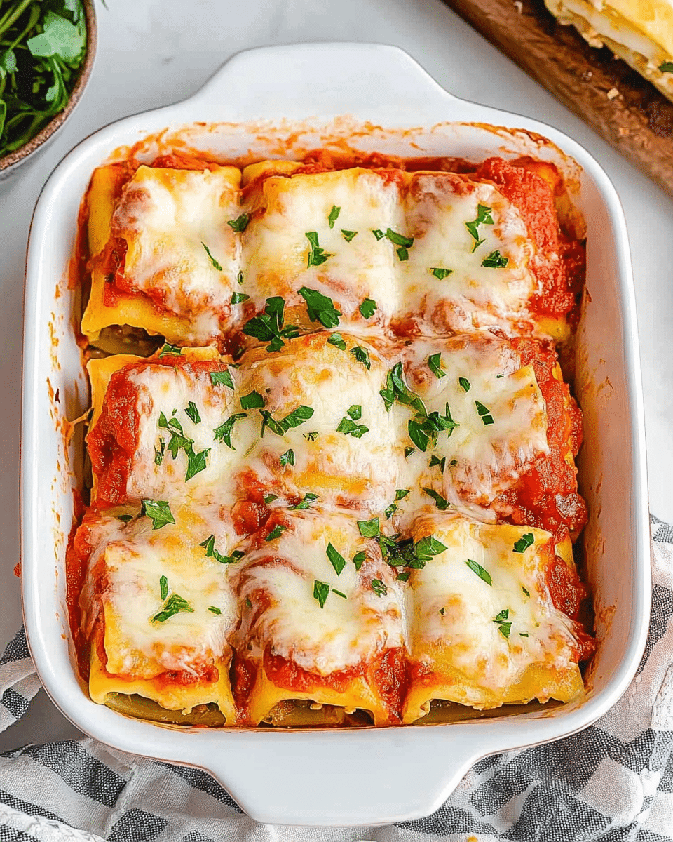 Lasagna Roll Ups