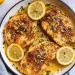 Lemon Chicken with Lemon Butter Sauce