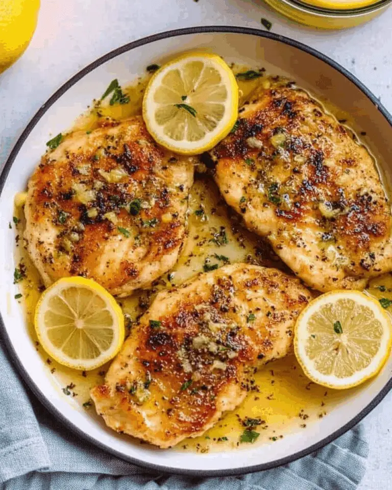 Lemon Chicken with Lemon Butter Sauce