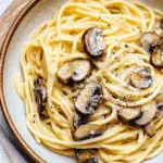 Miso Butter Shiitake Pasta