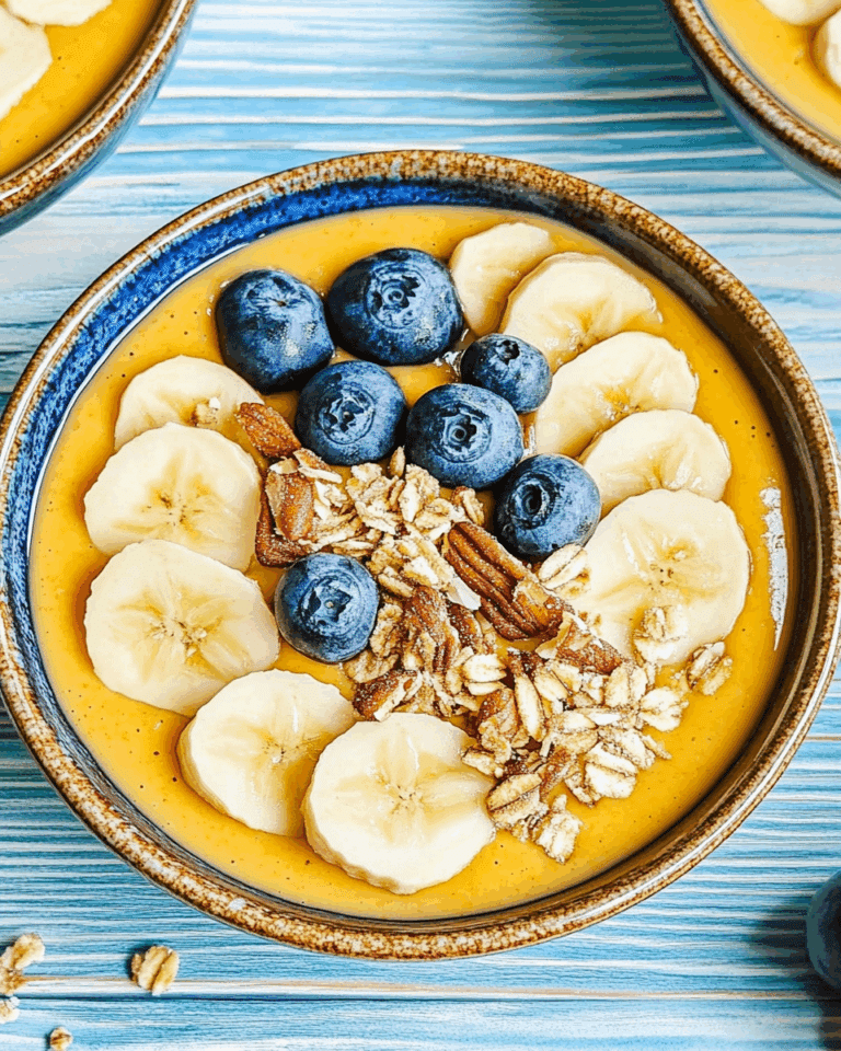 Pumpkin Pie Smoothie Bowls