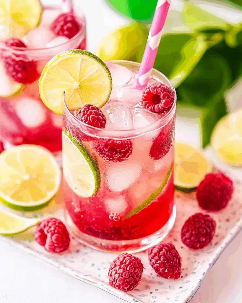 Raspberry Lime Rickey