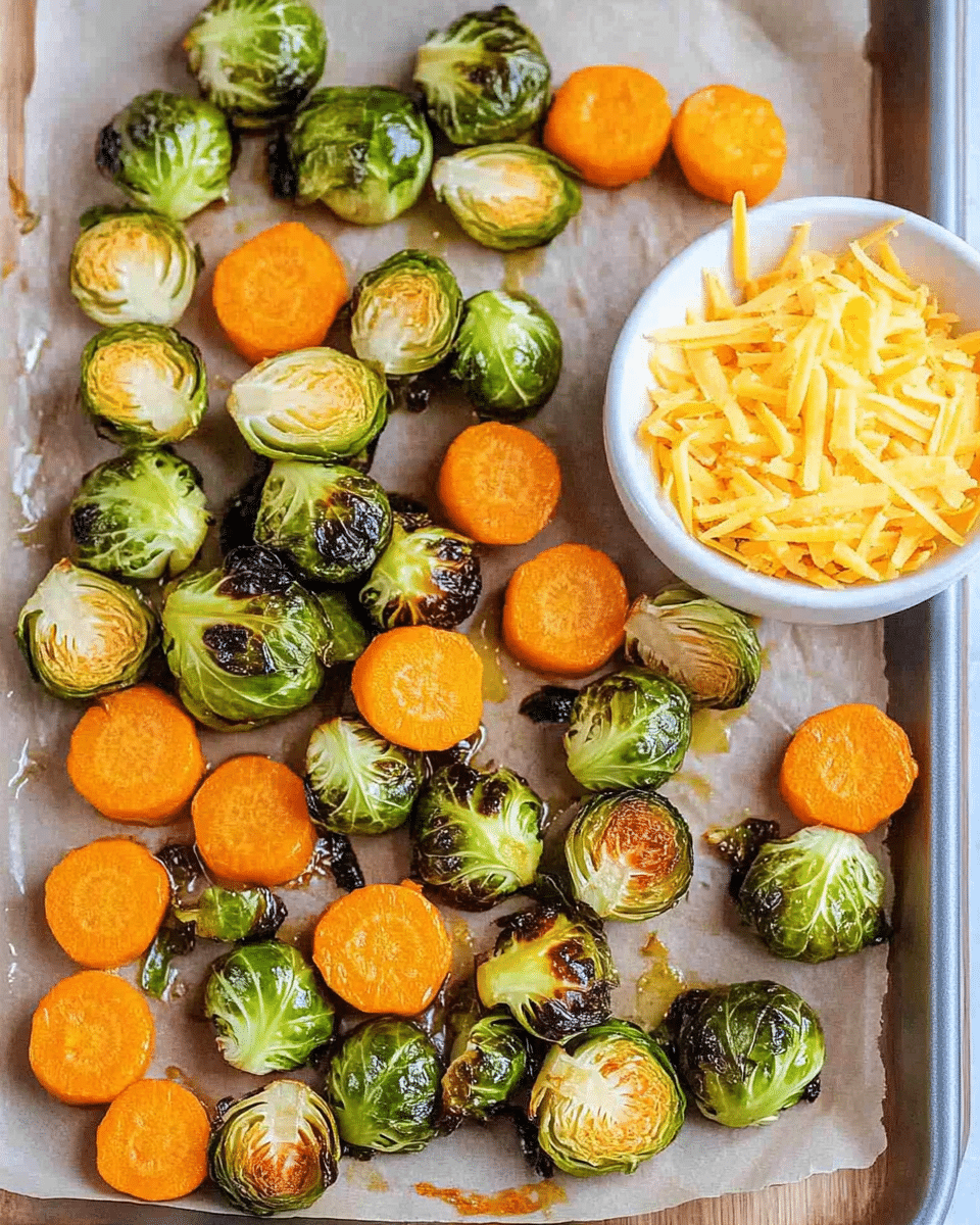 Roasted Brussels Sprouts Cheddar Soup