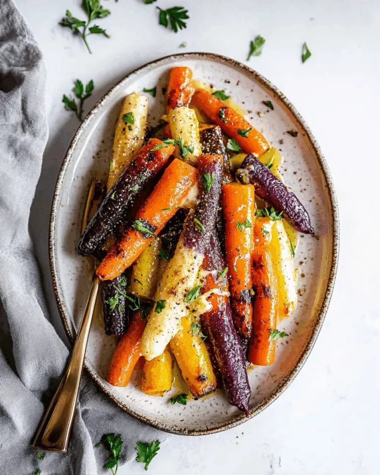 Roasted Rainbow Carrots