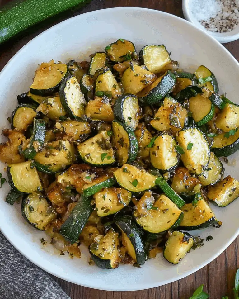 Sauteed Zucchini and Onions