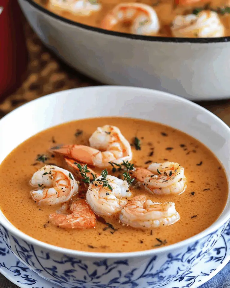 Creamy Shrimp Bisque