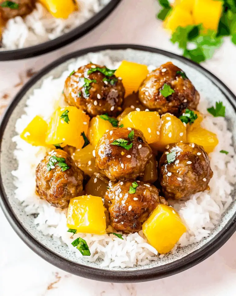 Sweet and Sour Meatballs