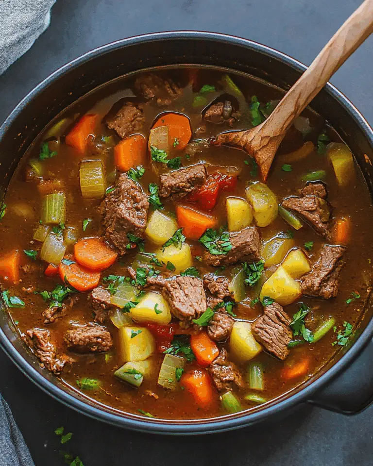 Vegetable Beef Stew