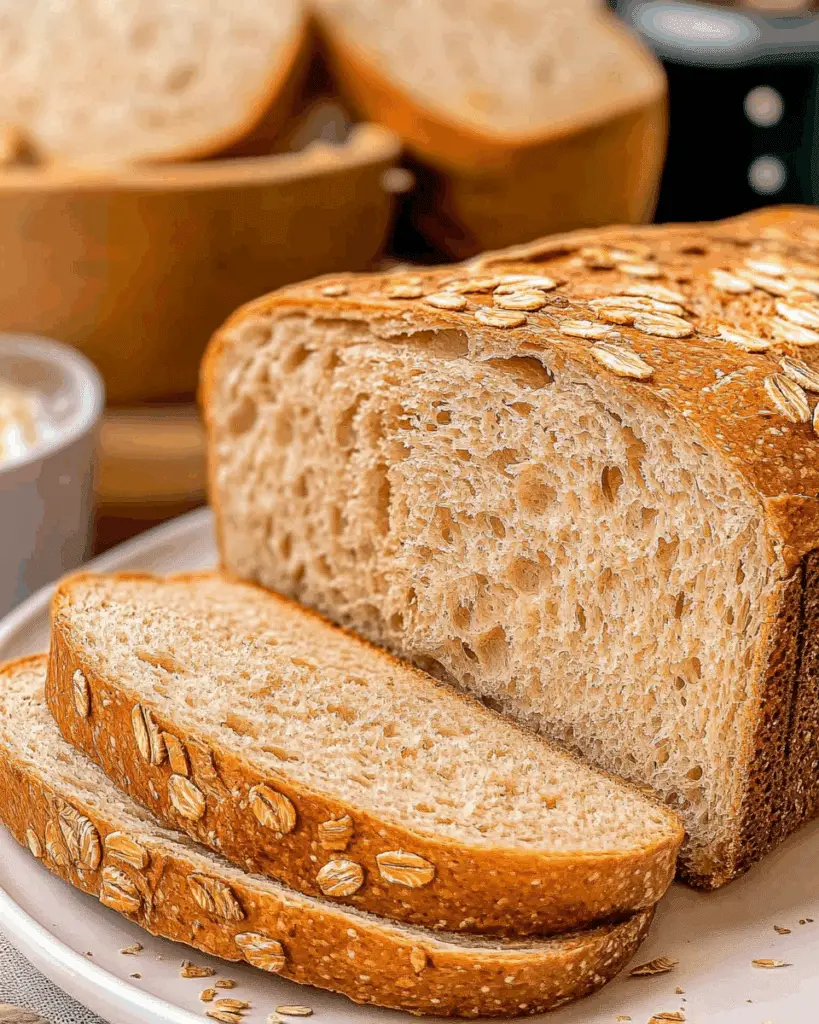 Whole Wheat Oatmeal Bread
