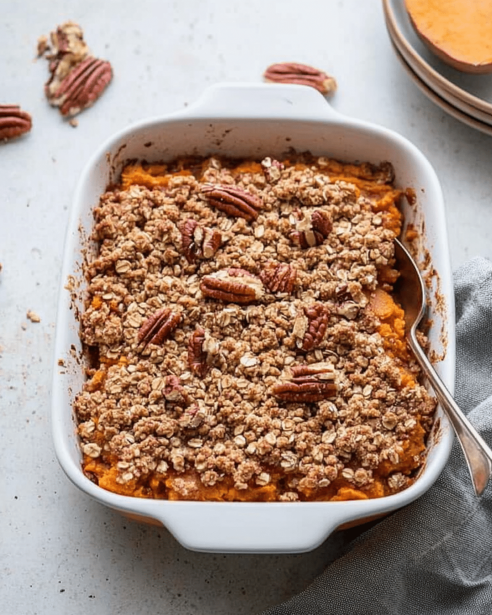 Vegan Sweet Potato Casserole