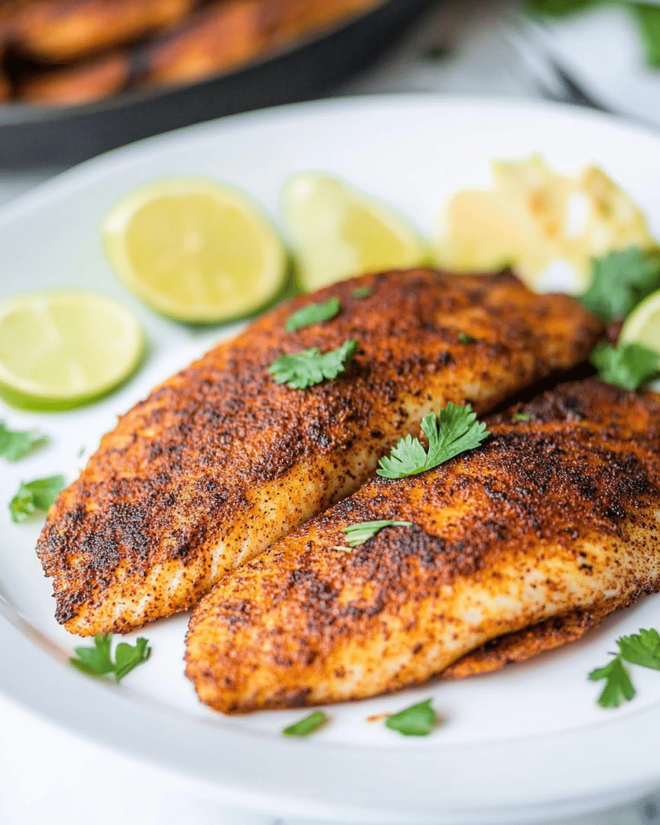 Blackened Tilapia