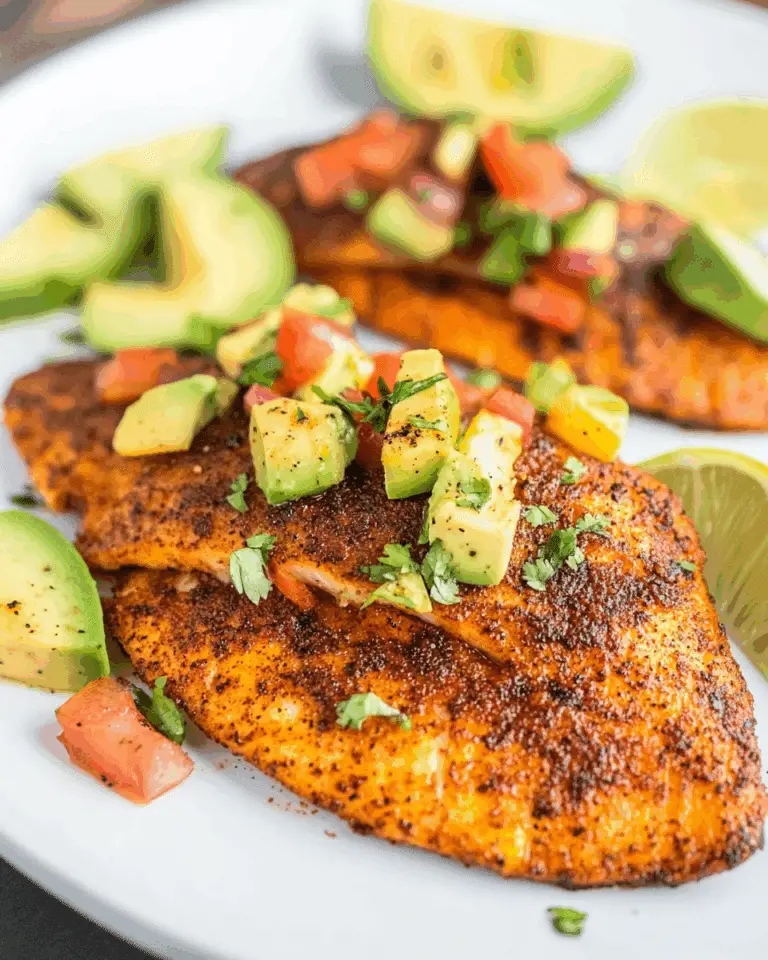 Blackened Tilapia
