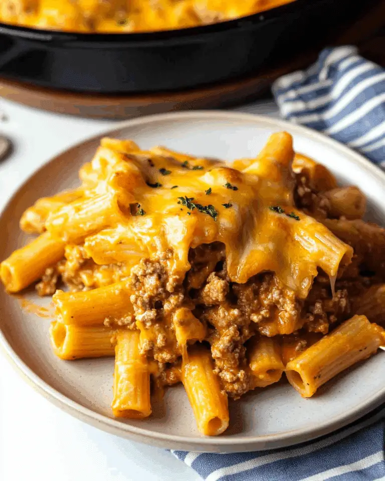 Cheeseburger Casserole
