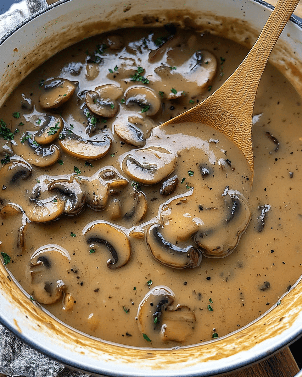 Chicken Schnitzels with Mushroom Gravy