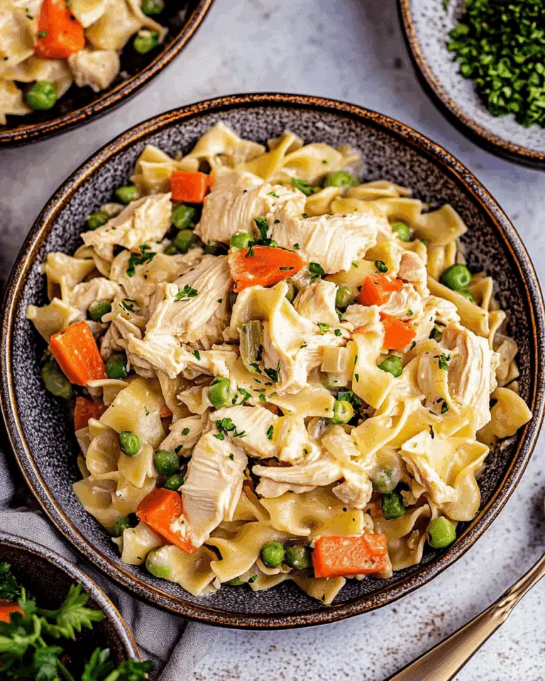 Chicken and Noodles
