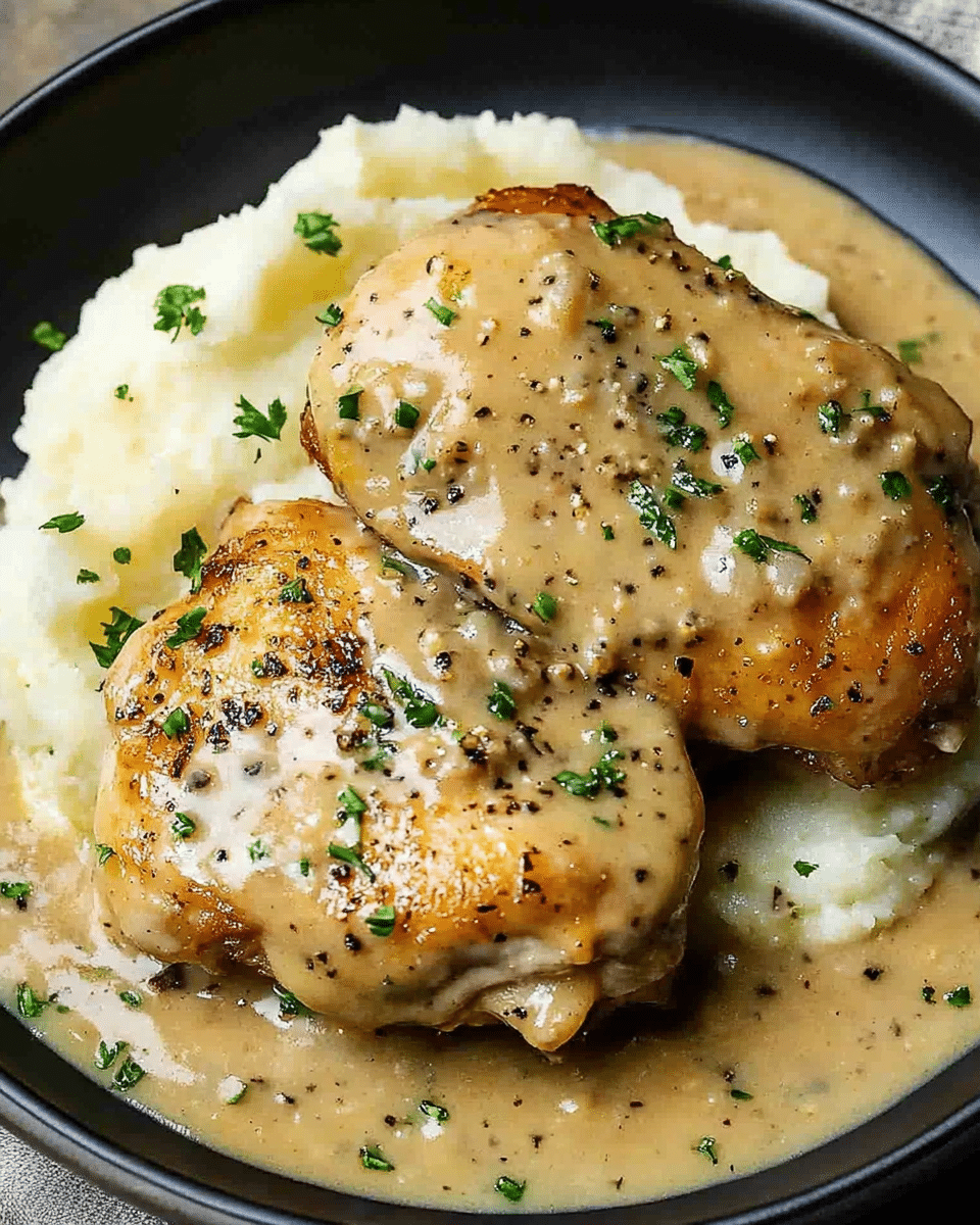 Chicken au Poivre